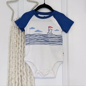Baby GAP Sailboat Onesie, 18-24m